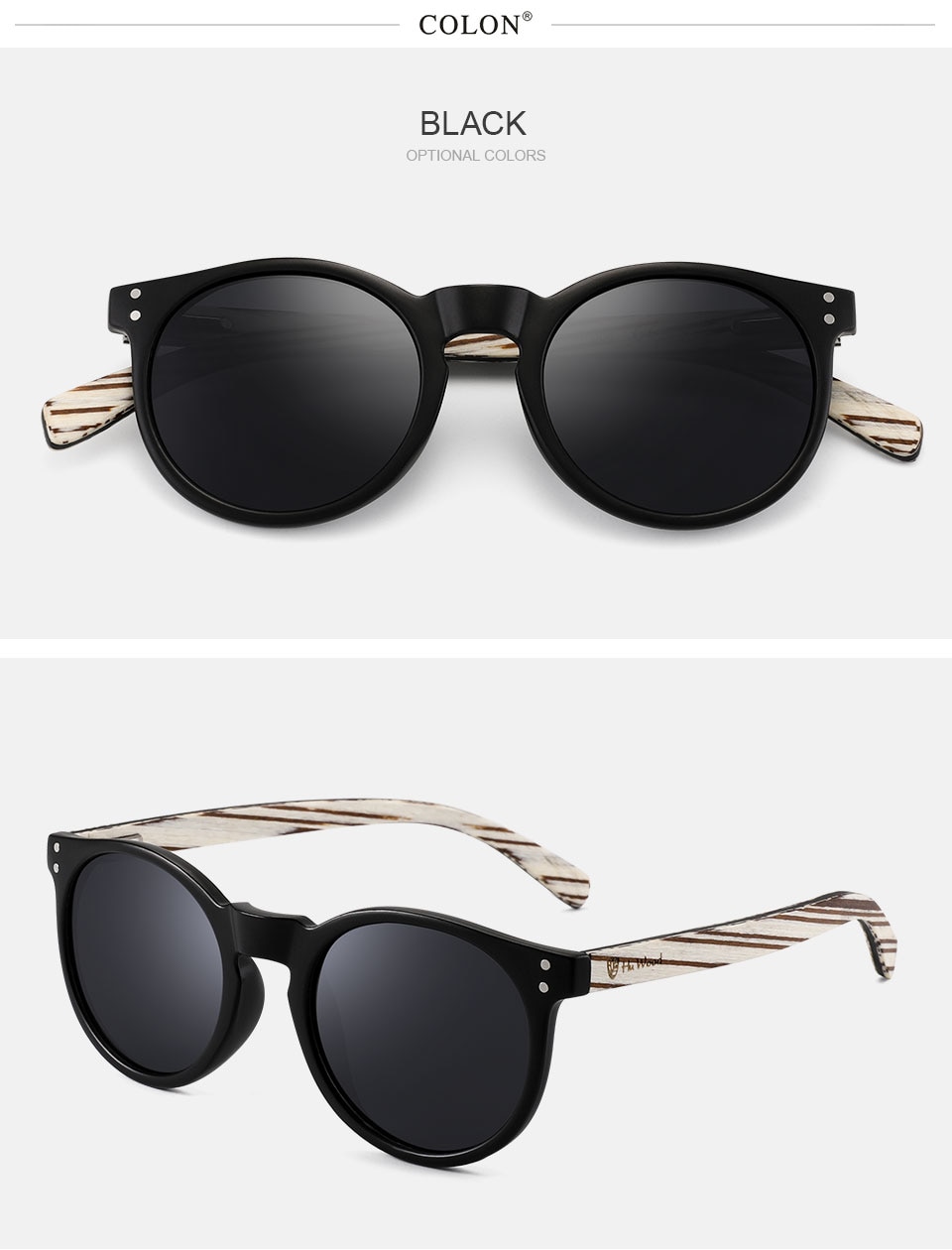 HU WOOD Round Sunglasses For Men Polarized Pink Uv400 Lens Sun Glasses Women Gafas de sol Wooden 2021 Nen Wooden Design HU WOOD Round Sunglasses For Men Polarized Pink Uv400 Lens Sun Glasses Women Gafas de sol Wooden 2021 Nen Wooden Design