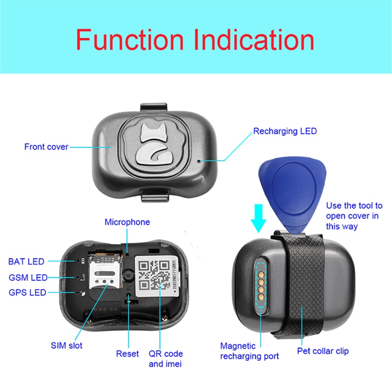 Waterproof Mini Smart Pet locator