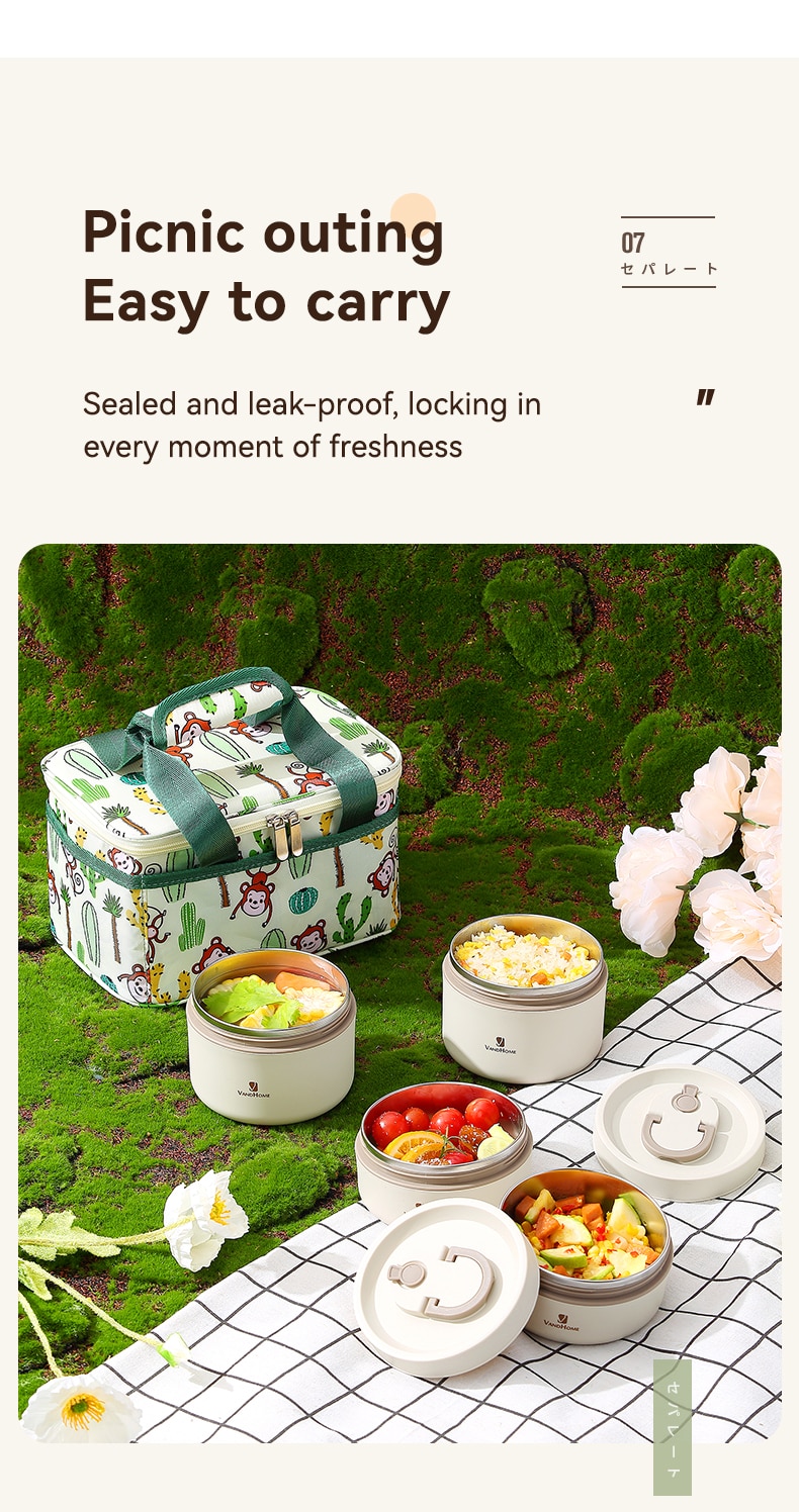Portable Thermal Lunch Box Microwave Safe Portable Thermal Lunch Box Microwave Safe