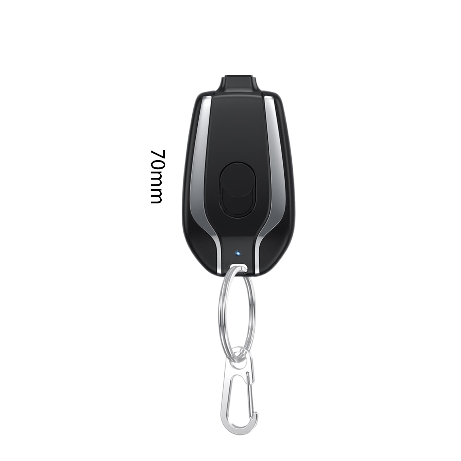 Mini Pocket Keychain Portable Charger 1500mah