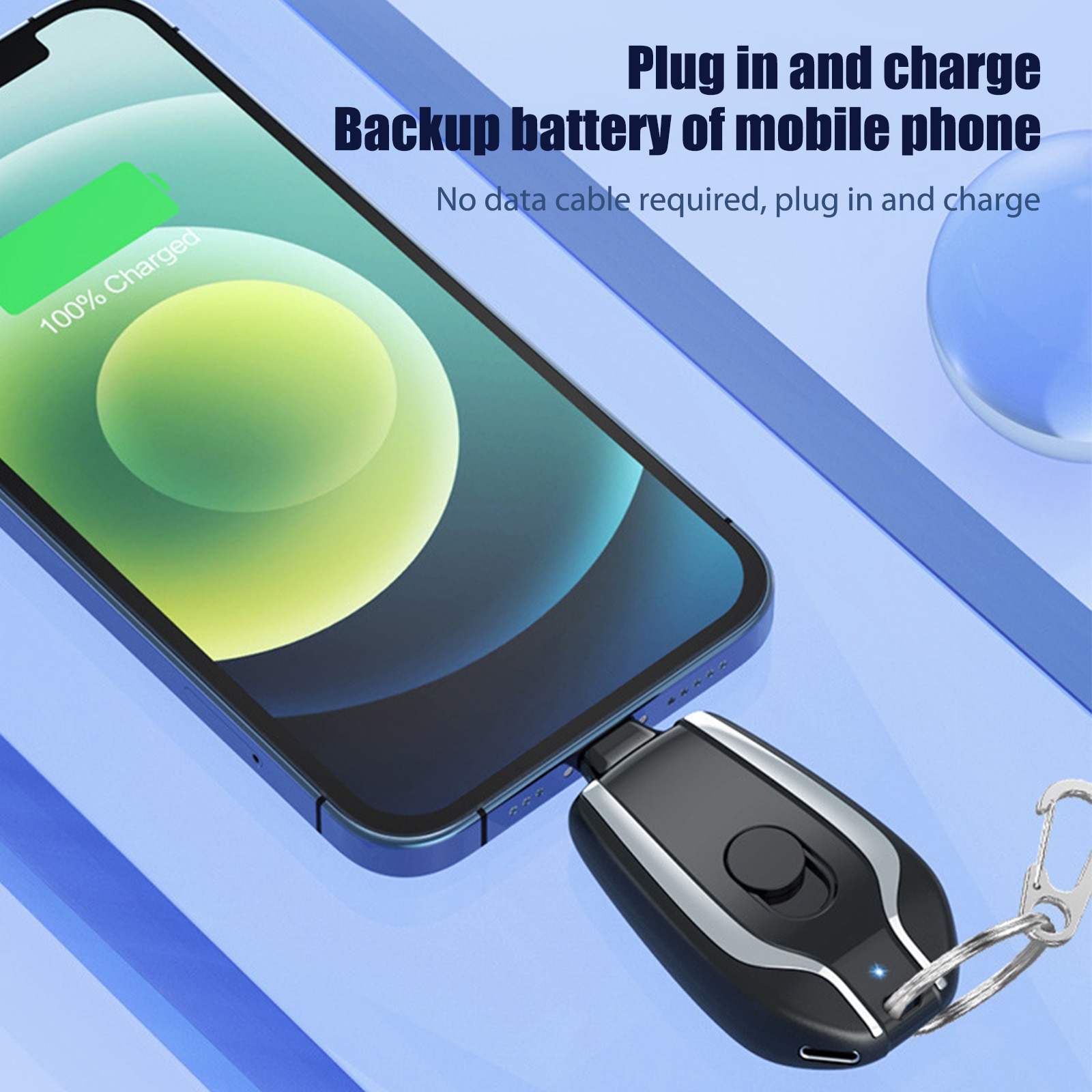 Mini Pocket Keychain Portable Charger 1500mah Mini Pocket Keychain Portable Charger 1500mah