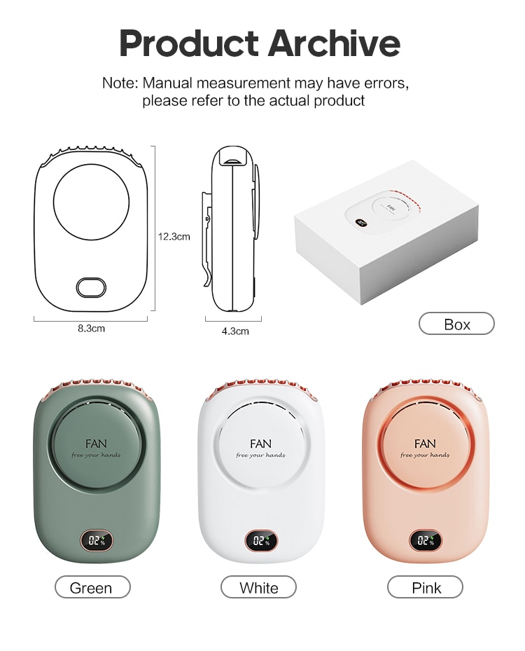 Outdoor Activities Portable Mini Cooling Fan