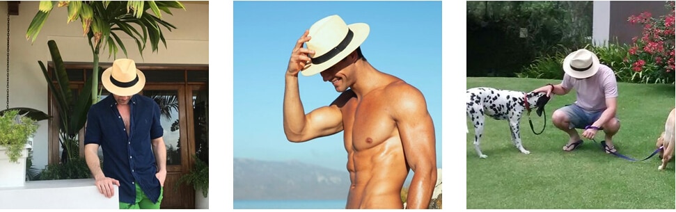 Panama Hat Summer Sun Hats for Women and Man