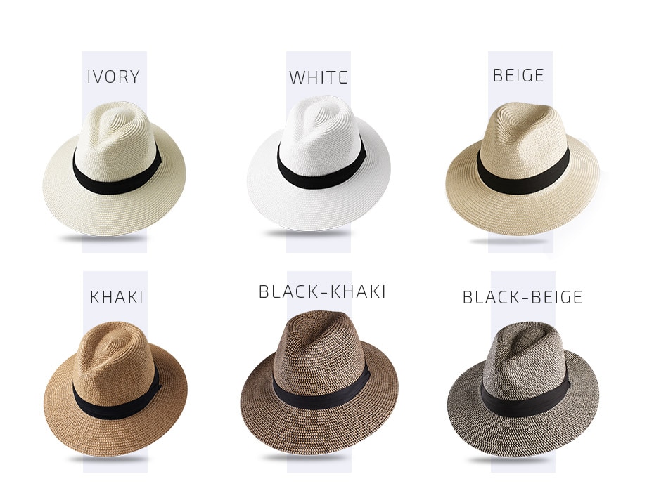 Panama Hat Summer Sun Hats for Women and Man Panama Hat Summer Sun Hats for Women and Man